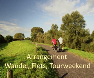 Arrangement Wandel, Fiets, Tourweekend 